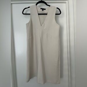 BANANA REPUBLIC FACTORY DRESS- CREAM- SIZE 4